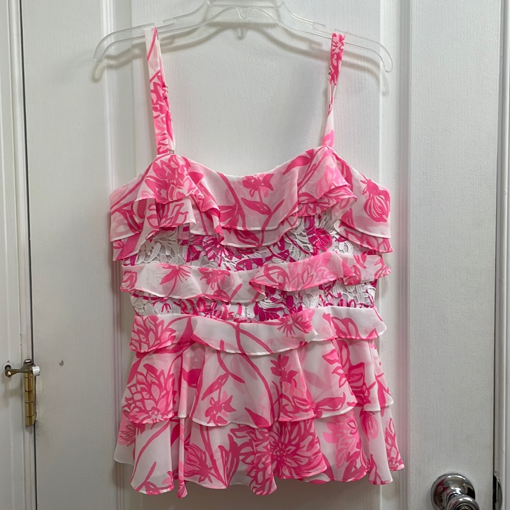 Lilly Pulitzer olive top